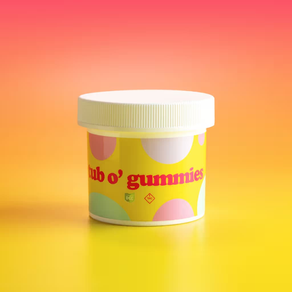 Tub O' Gummies Mixed Berry