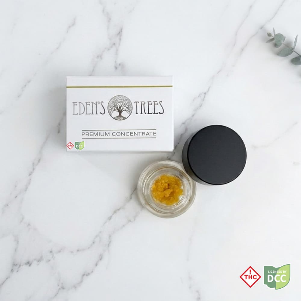 EDEN'S TREES  ZUPA  LIVE RESIN SUGAR  HYBRID