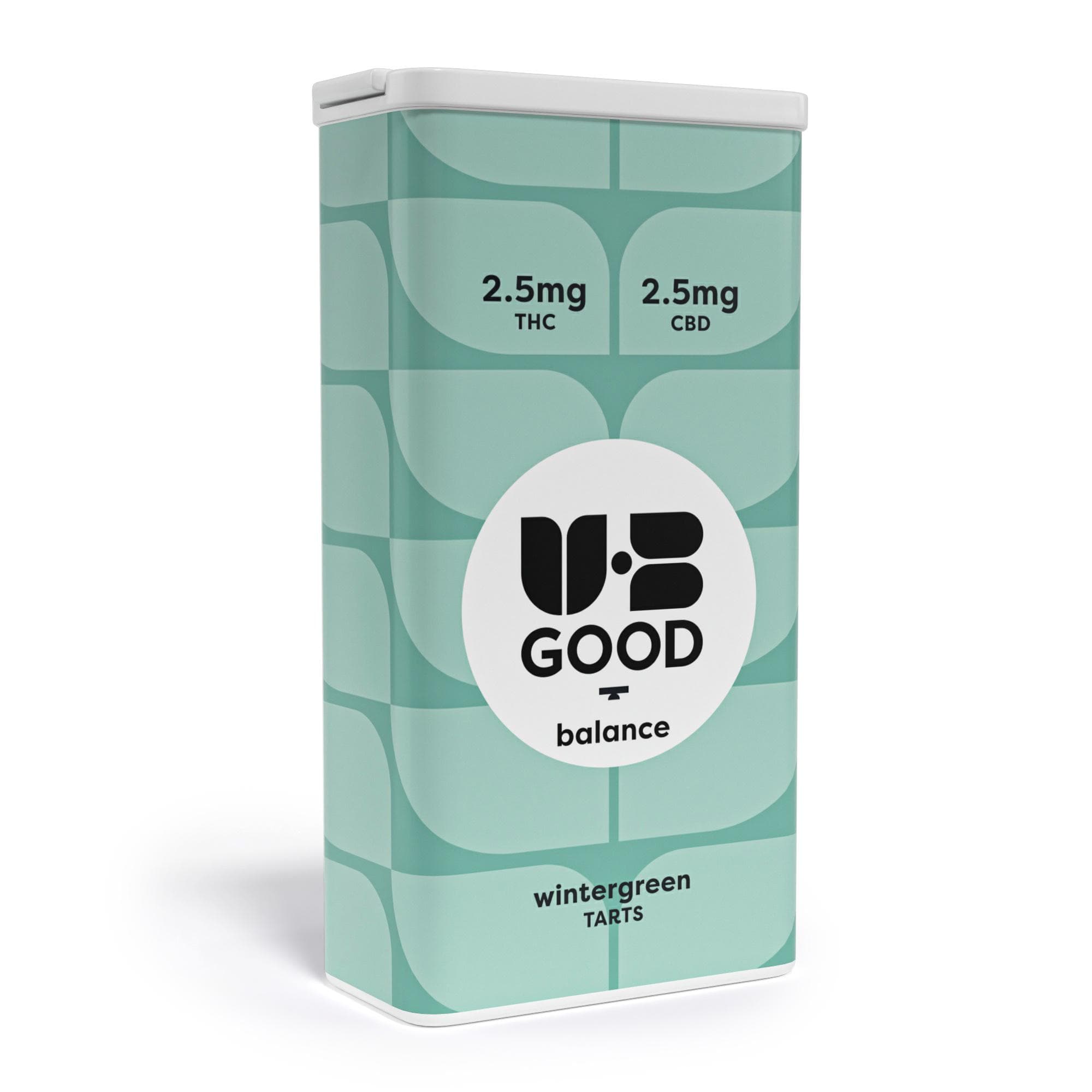 WINTERGREEN BALANCE 1:1 - GO TARTS - [100MG THC / 100MG CBD] - 40PK