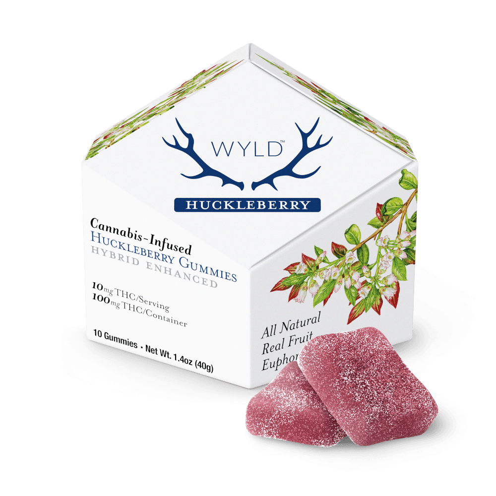 Huckleberry Hybrid Enhanced Gummies | 100mg THC