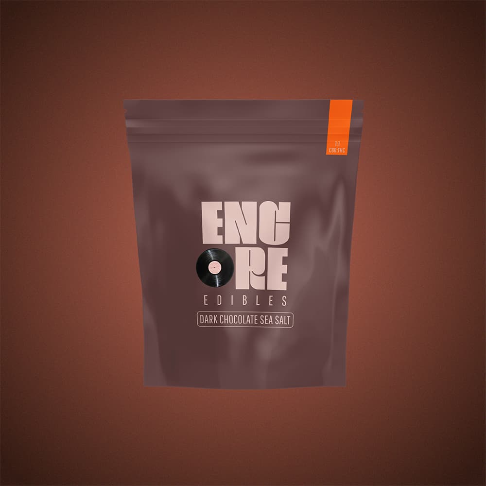 1:1 Dark Chocolate CBD:THC [10pk] (100mg CBD/100mg THC)