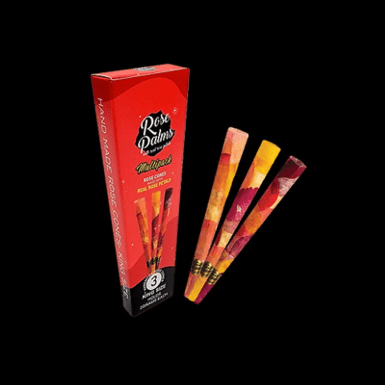 Natural Cones 3pk Mixed Colors