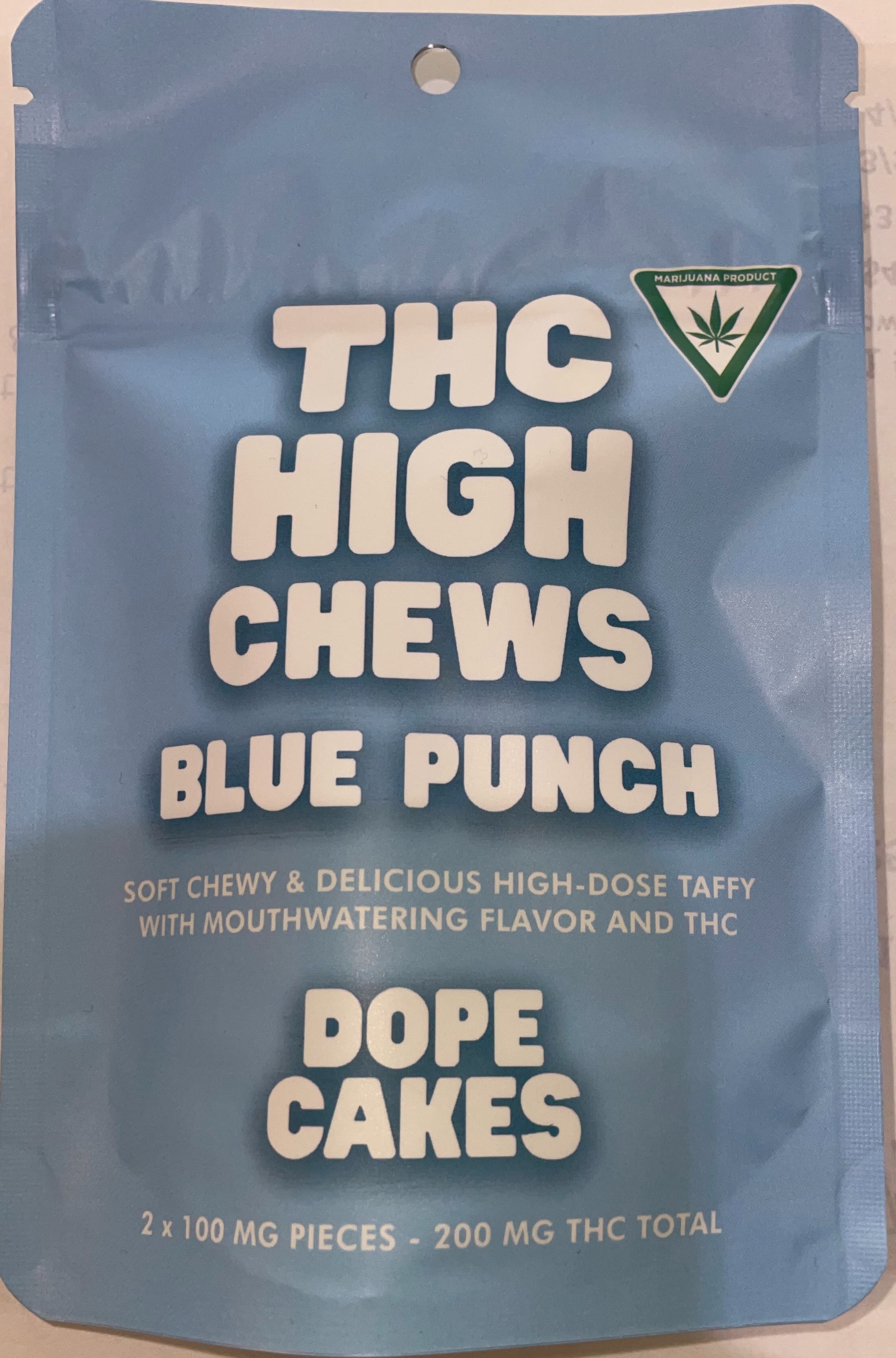Rachel Taffy Blue Punch
