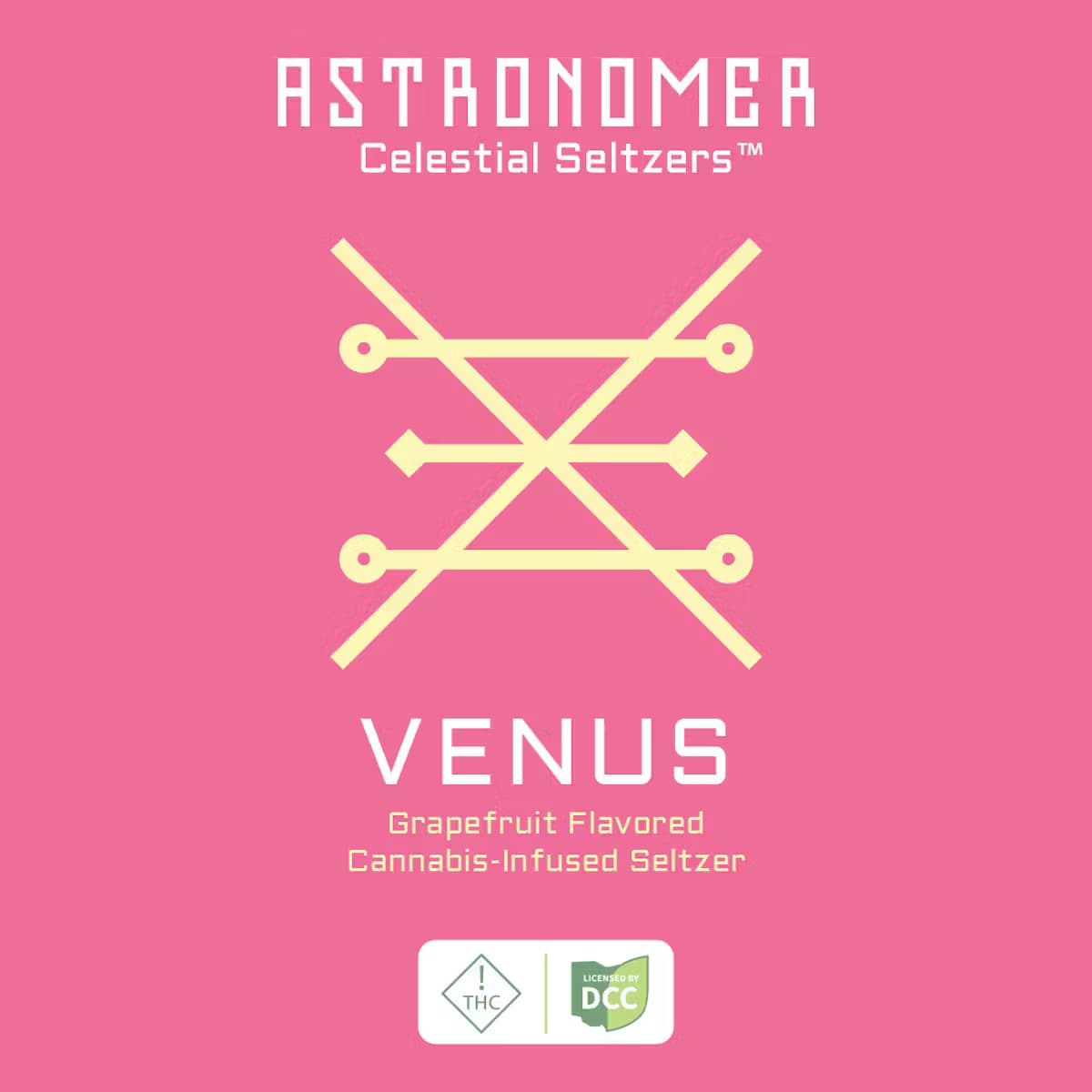 Venus Grapefruit Sugar Free Seltzer