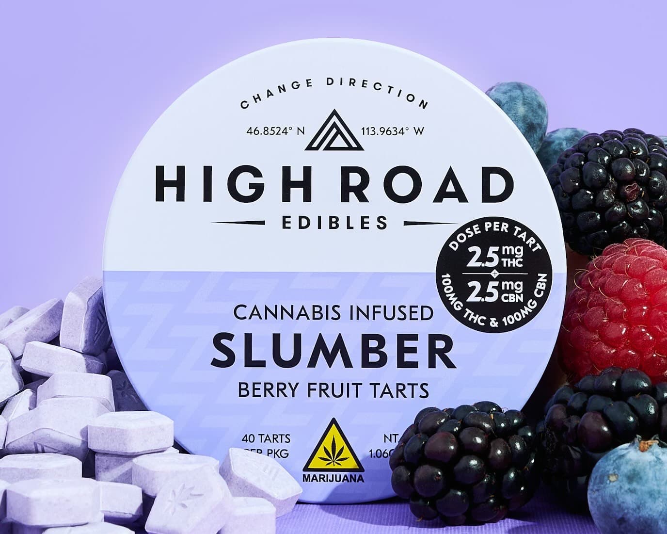 Cbn Berry Slumber Fruit Tarts