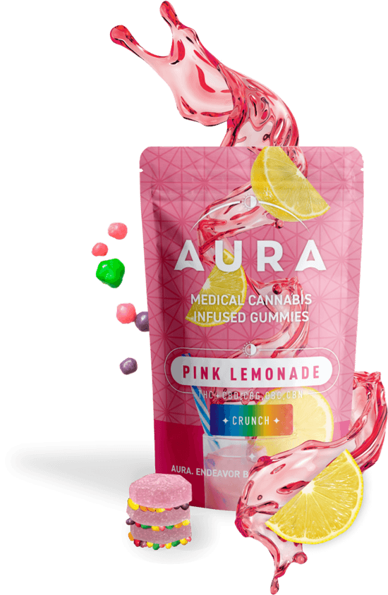 Pink Lemonade Entourage 11pc | 110mg Gummies