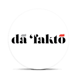 dā faktō logo