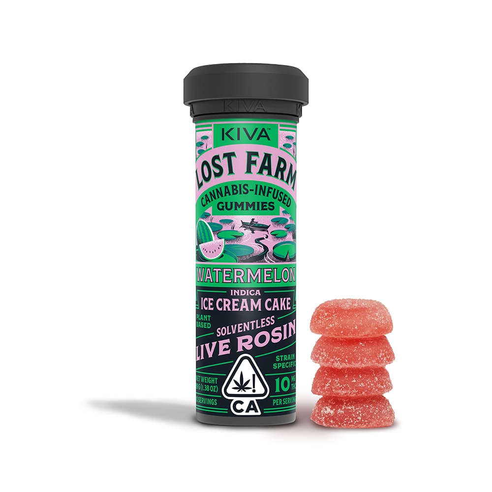 Edible Gummies Watermelon Ice Cream