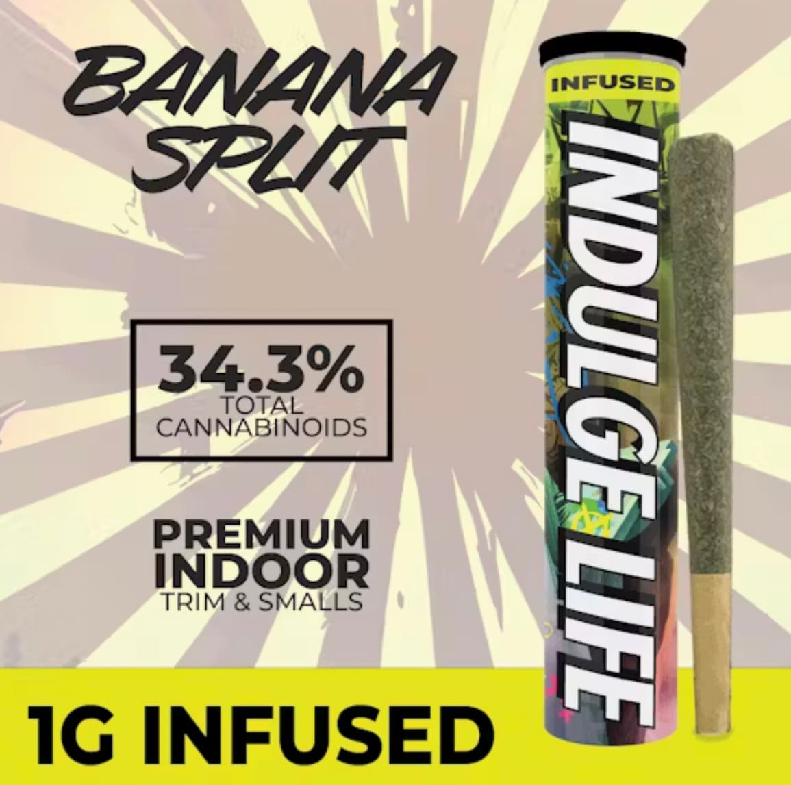 Banana Split Infused Preroll