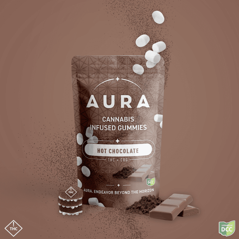 Hot Chocolate  3:1 THC:CBG 24pc | 210mg Gummies