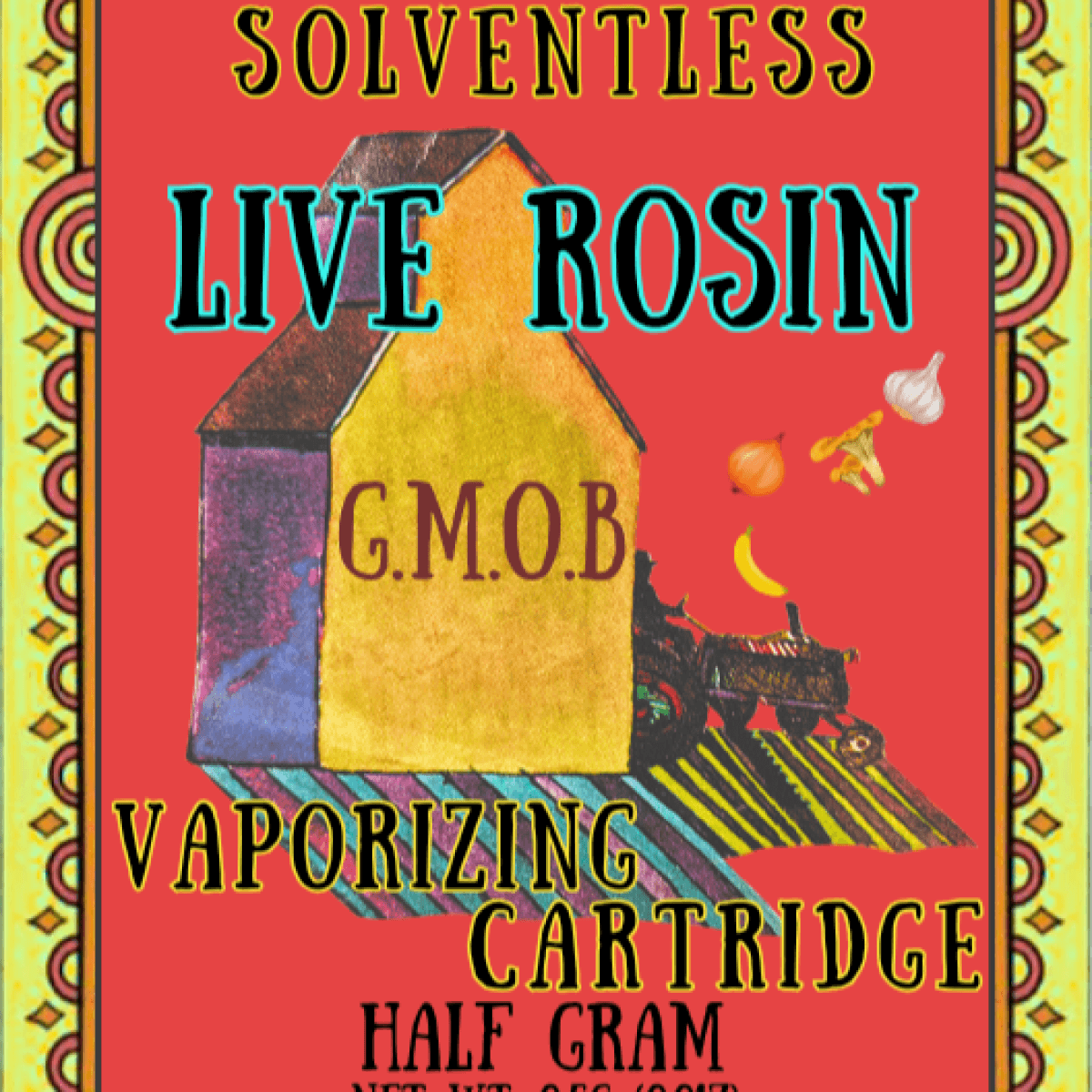 Gmob Live Rosin Vape Cart