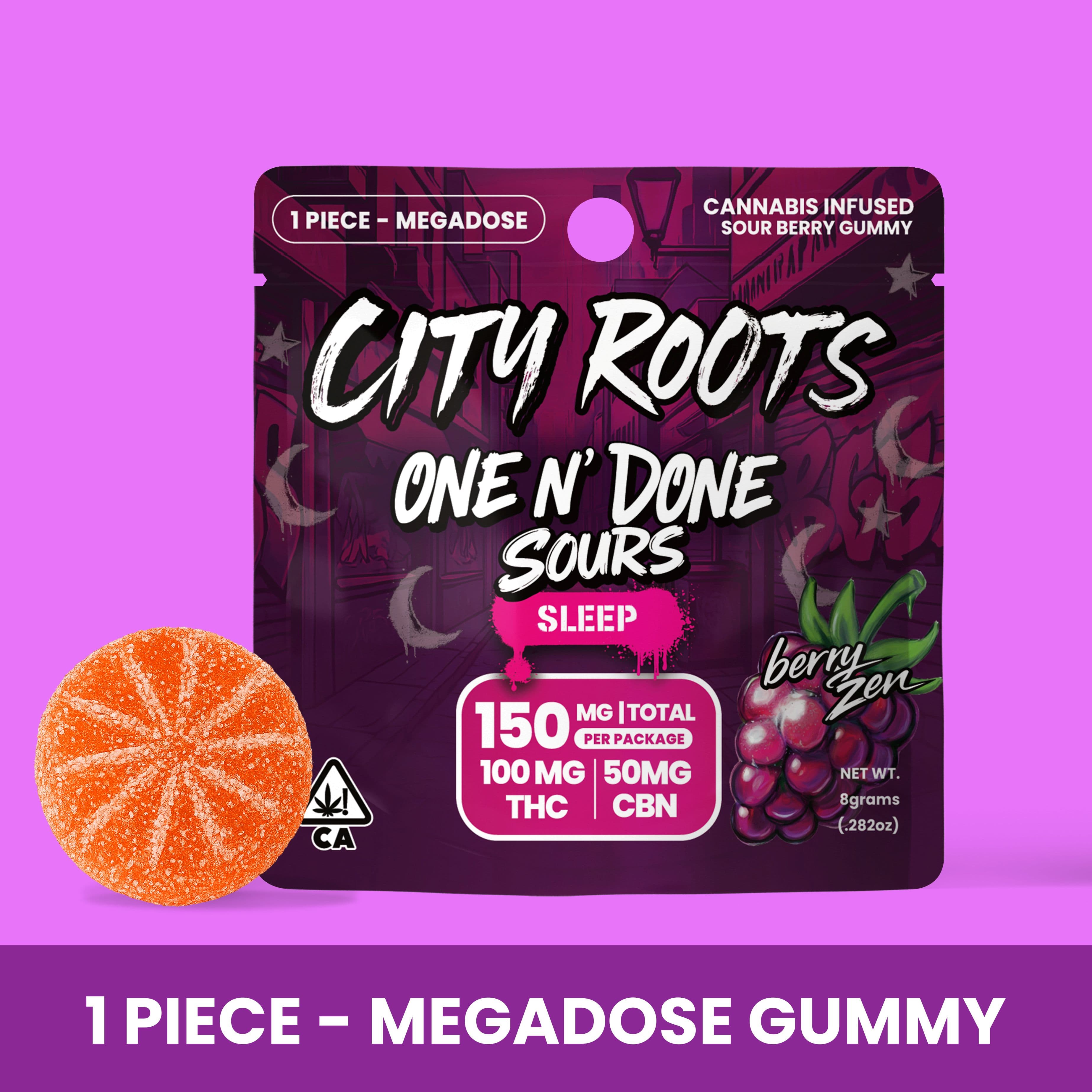 Berry Zen Thc Cbn Edible