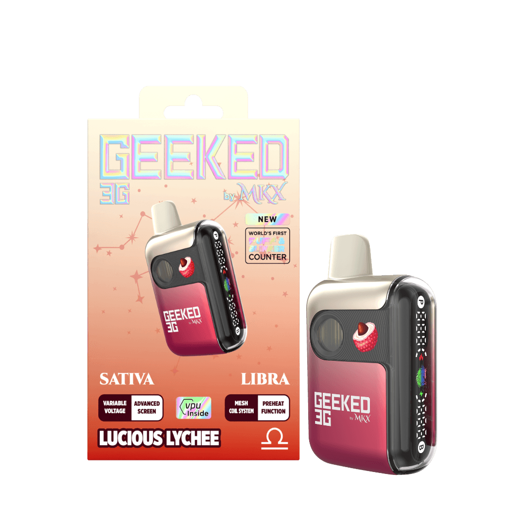 Geeked 3g Disposable Lucious Lychee