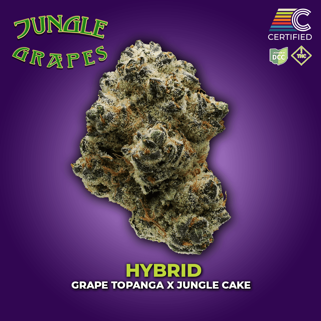 Cultivators | Jungle Grapes (Buds) | 2.83g | Hybrid
