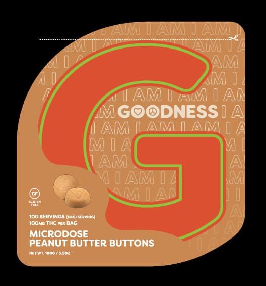 Peanut Butter Buttons 100pk