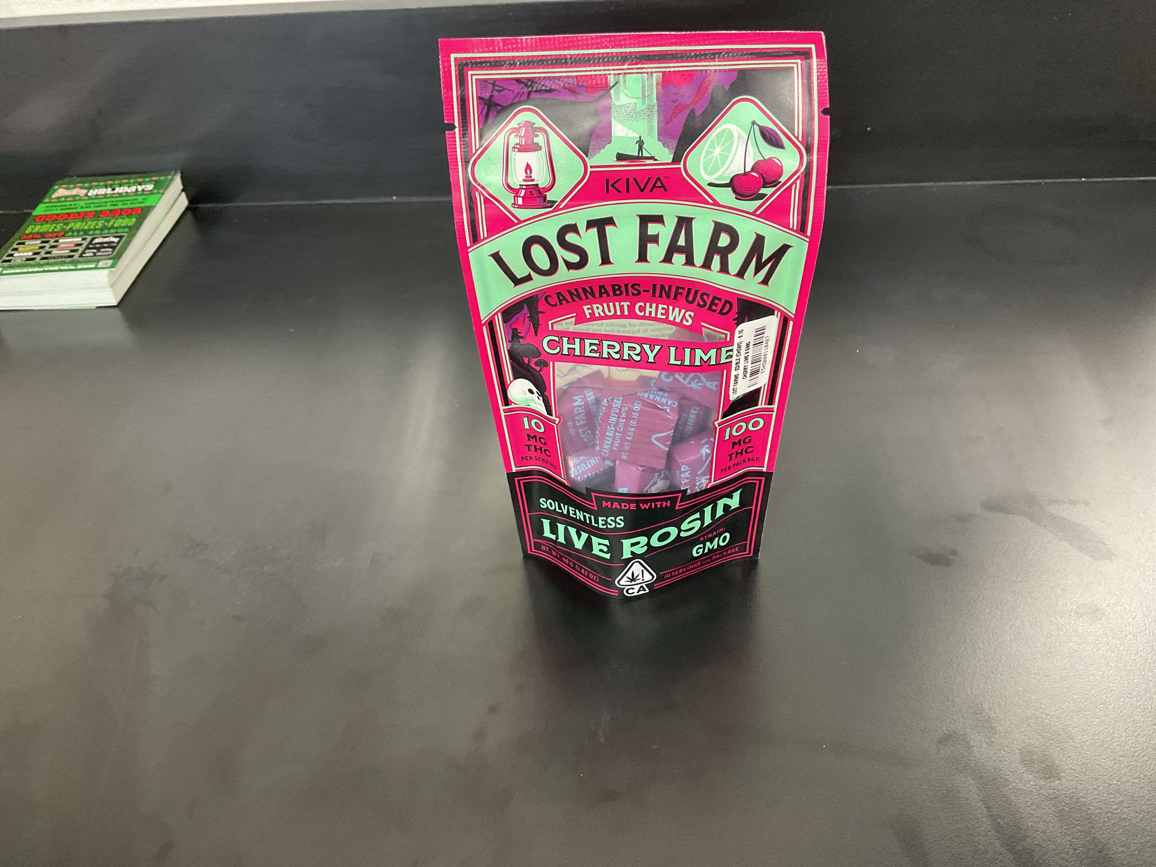 Edible Chews Cherry Lime Gmo