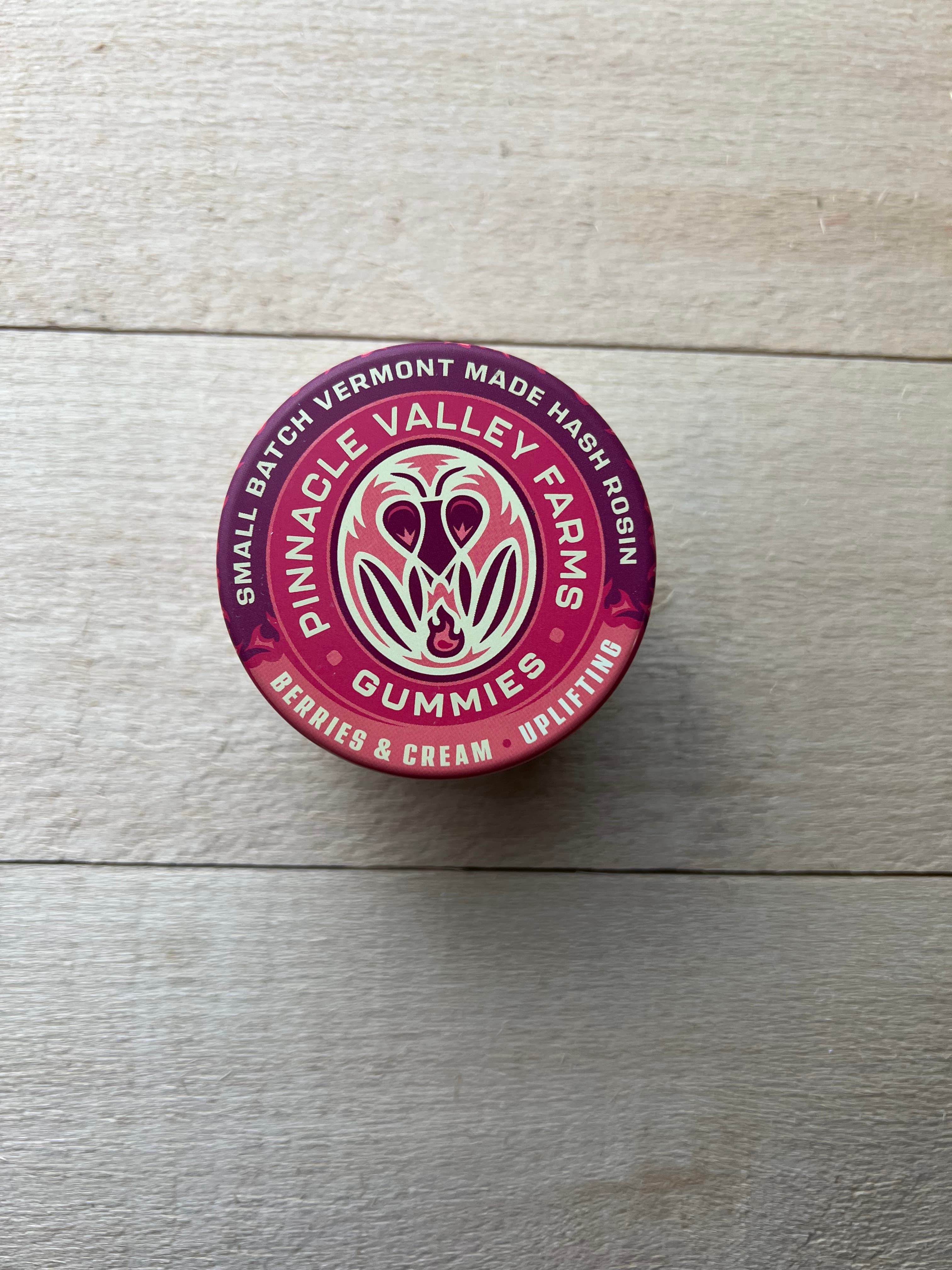 Berries Cream Hash Rosin Gummies