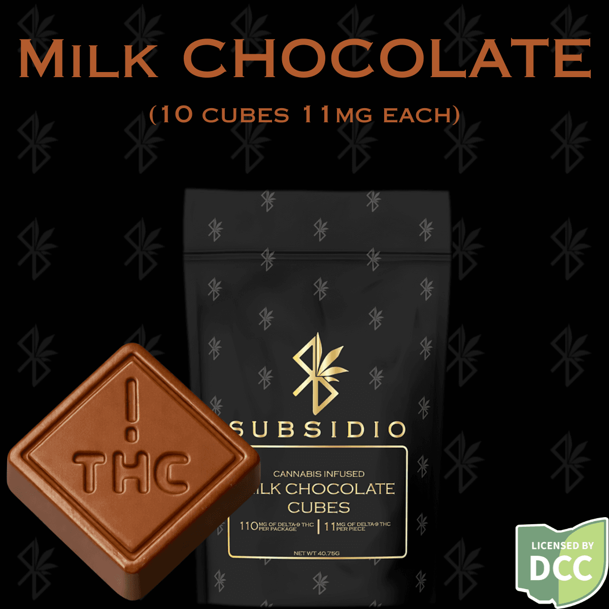 Milk Chocolate Time Infusion | 110mg 10pk
