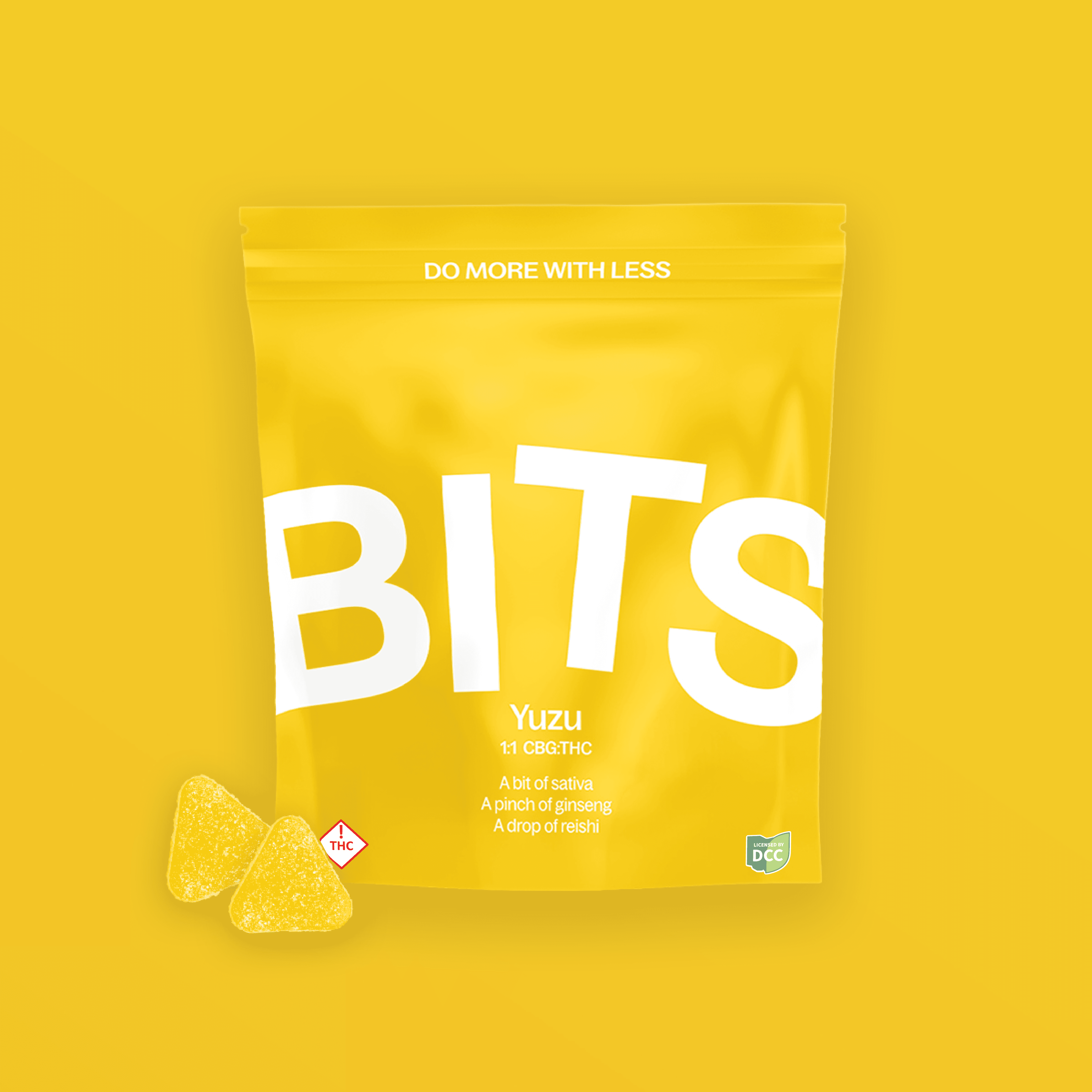 Yuzu 1:1 CBG:THC - Gummies - 110mg 20pk