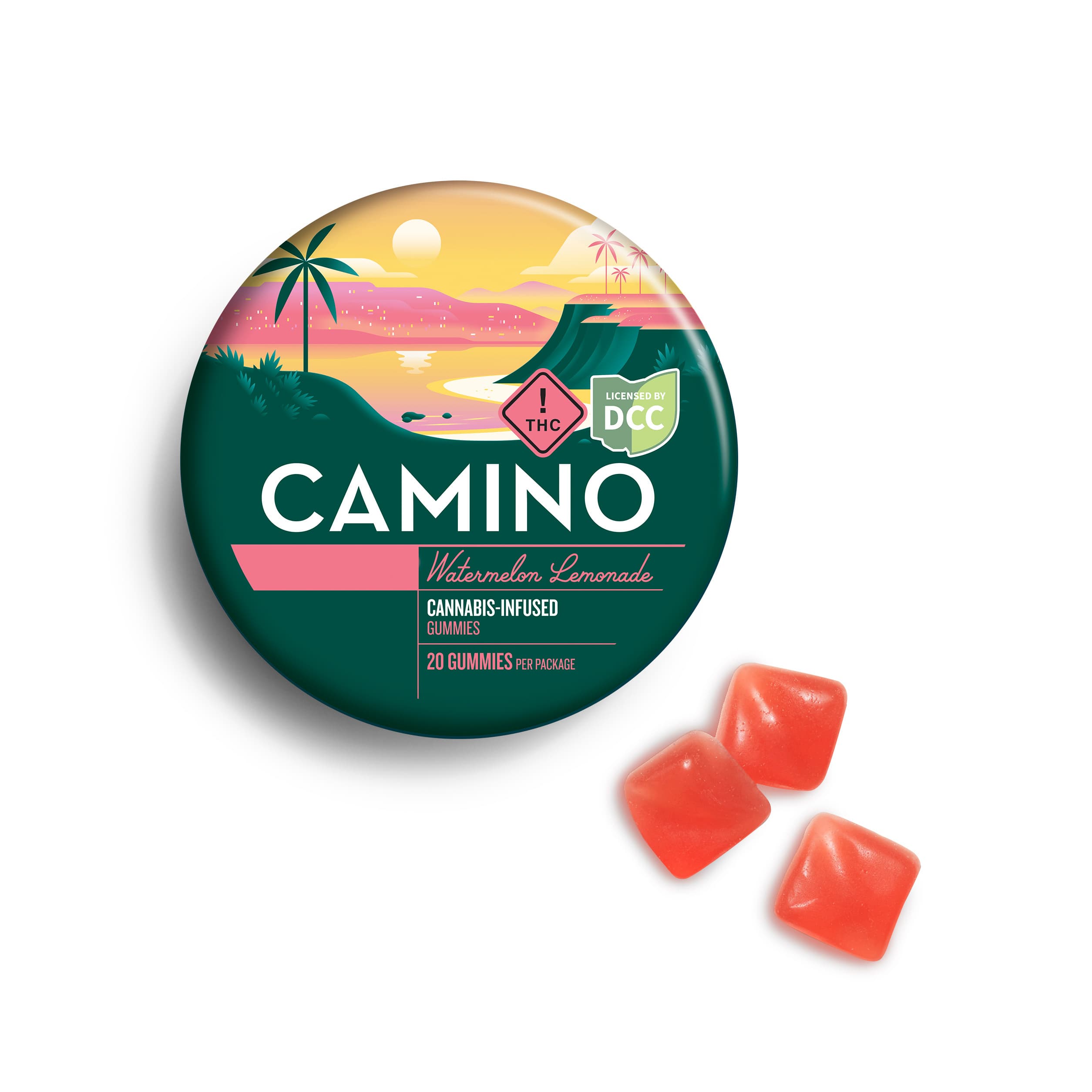 Watermelon Splash Sours | 100mg 10pk