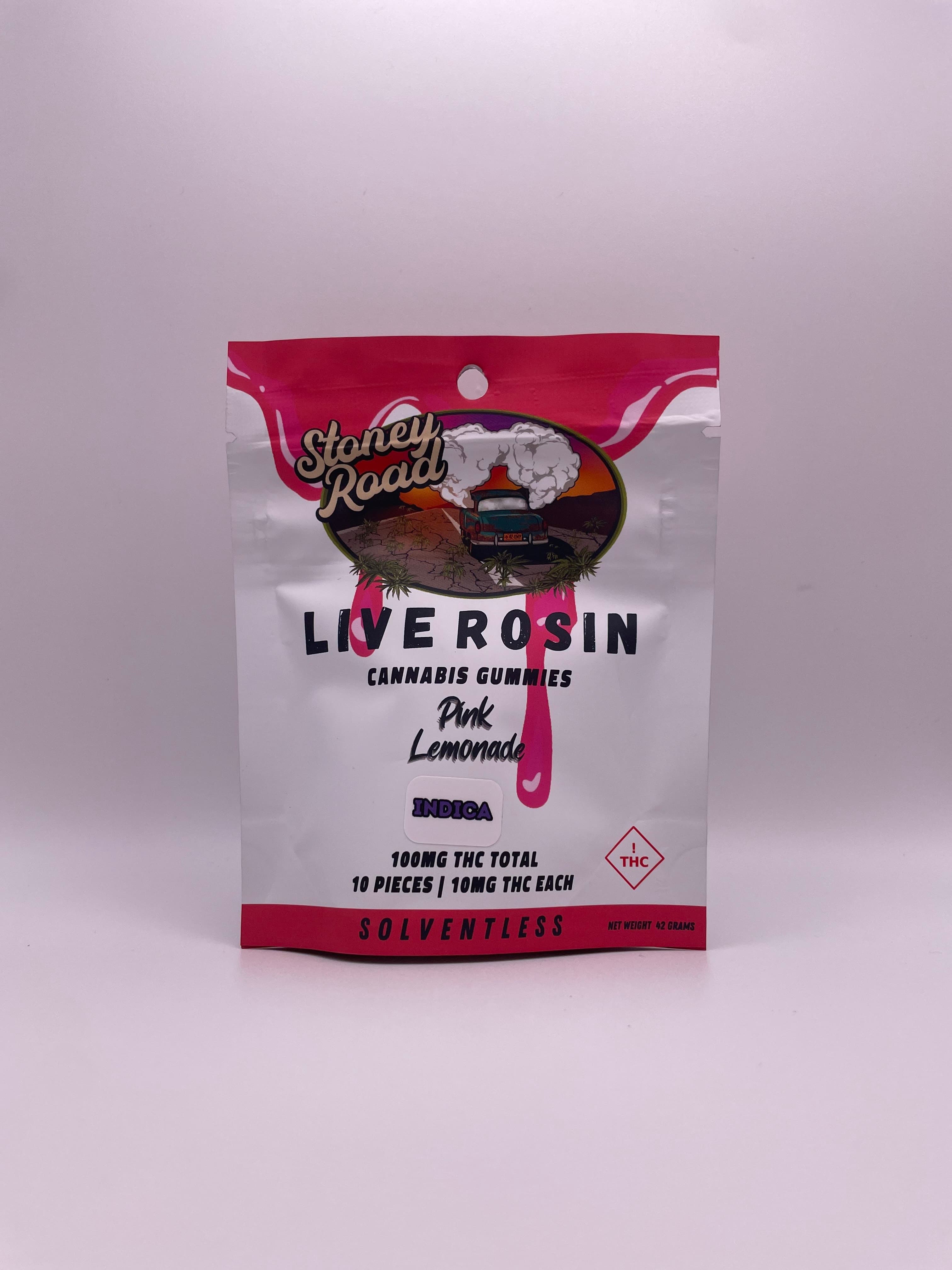 Pink Lemonade Live Rosin Gummies