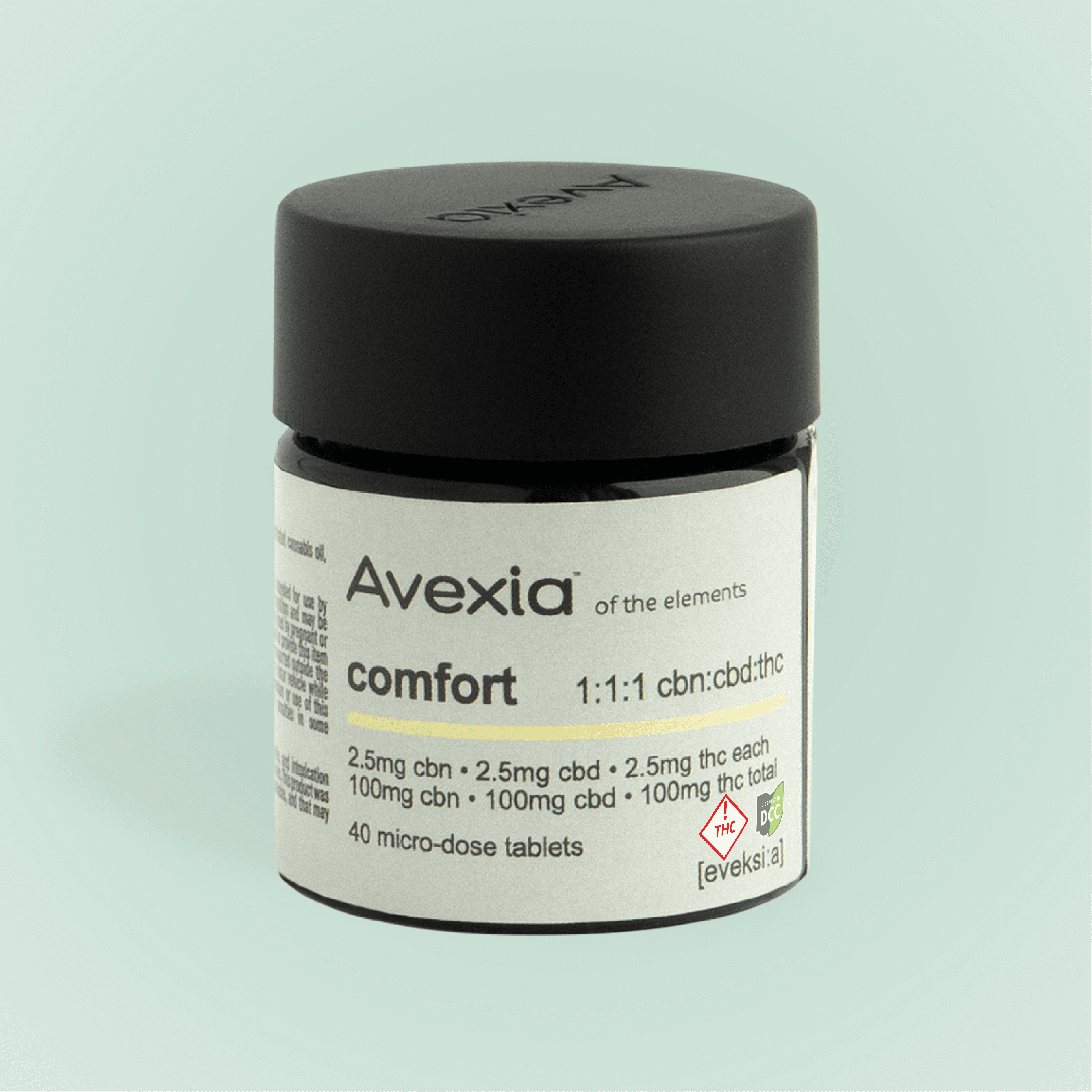 Comfort Capsules 1:1:1 CBN:CBD:THC (1 Day) (44Pk)