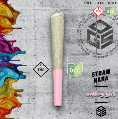 Strawnana Infused Pre Roll