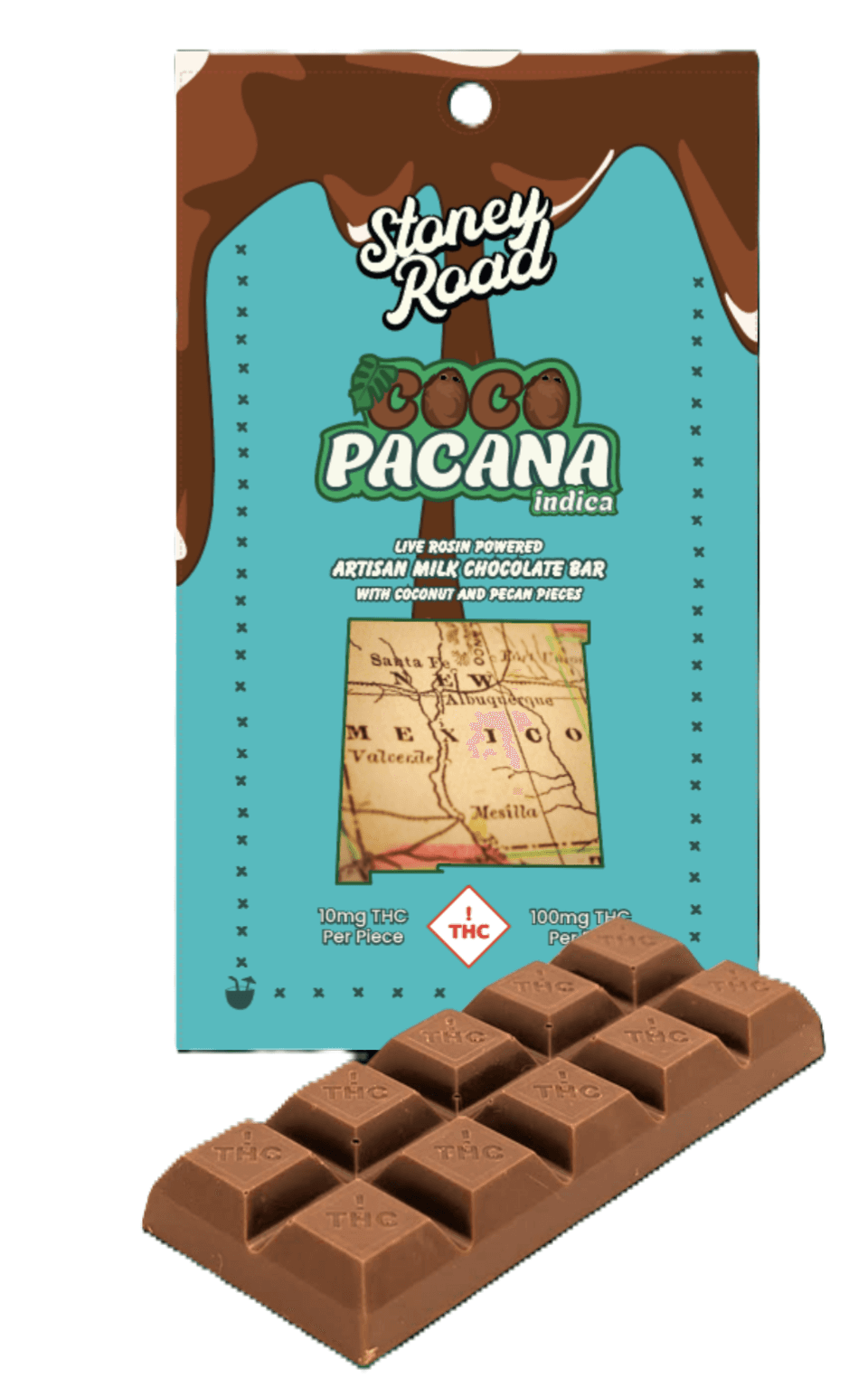 Coco Pacana Rosin Infused Chocolate