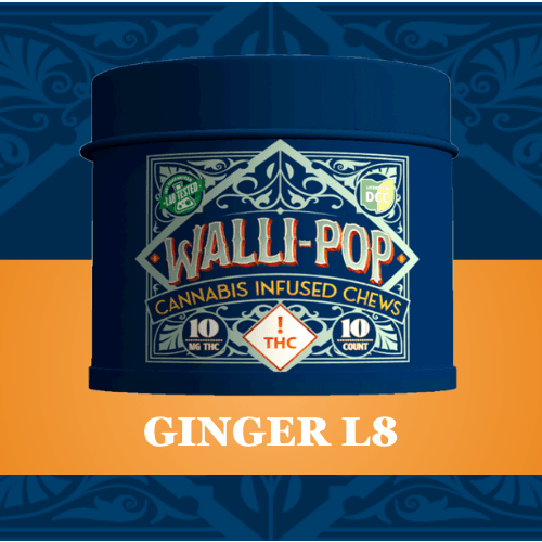 Wallipop | 10 pack | Ginger L8 Gummies