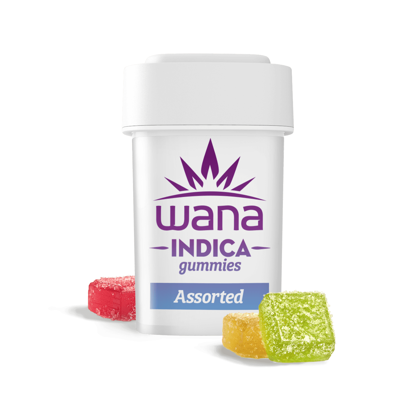 Assorted Flavors Indica Gummies