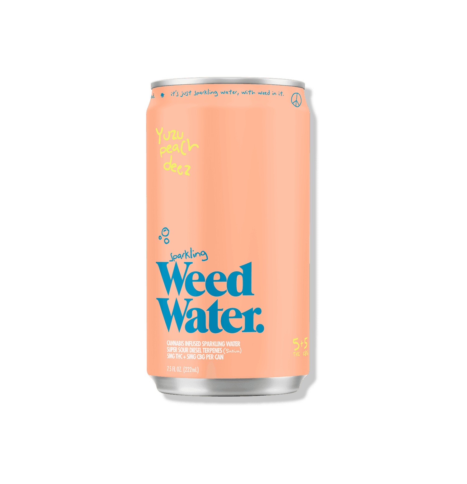 Peach Deez Thc Cbg Sparkling