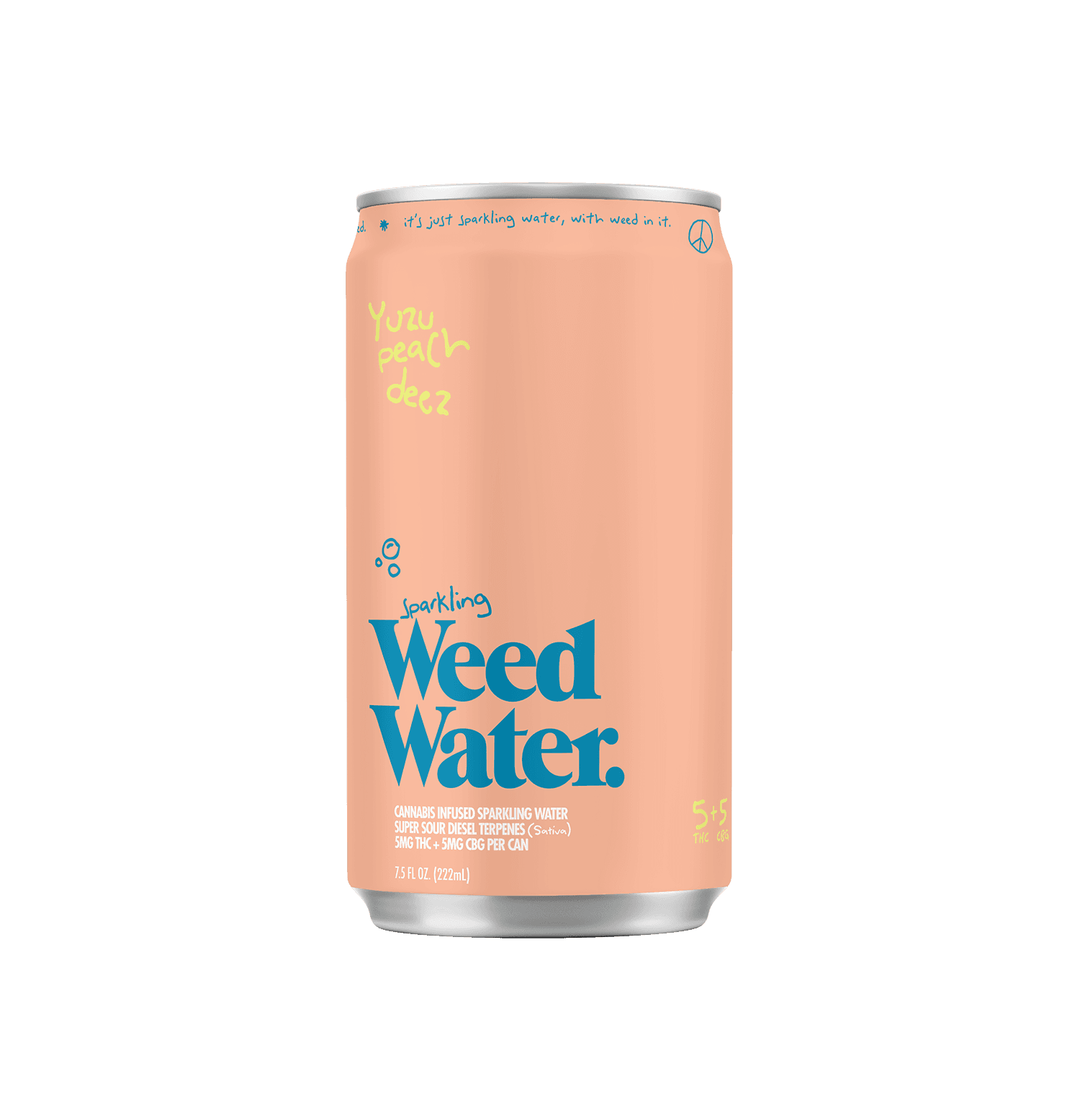 Peach Deez 5mg Sparkling Beverage