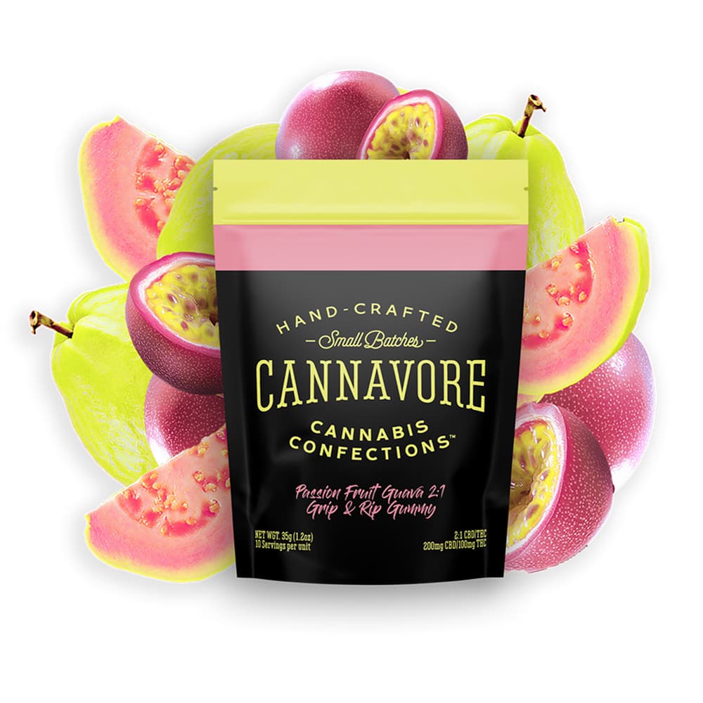 Passionfruit Guava Cbd Thc Gummies