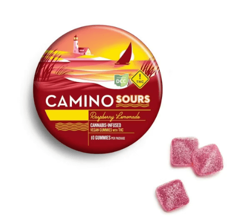 Camino Sours Raspberry Lemonade Gummies  |  110MG | 10pk | Hybrid