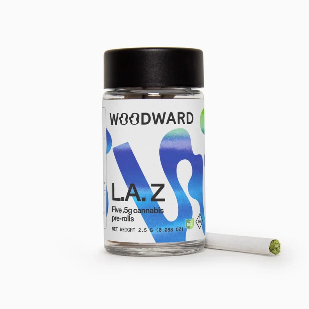 L.A.Z Raw Pre Roll (0.5g/5Pk)