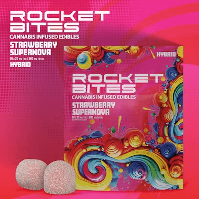 Bites Gummies Strawberry Super Nova