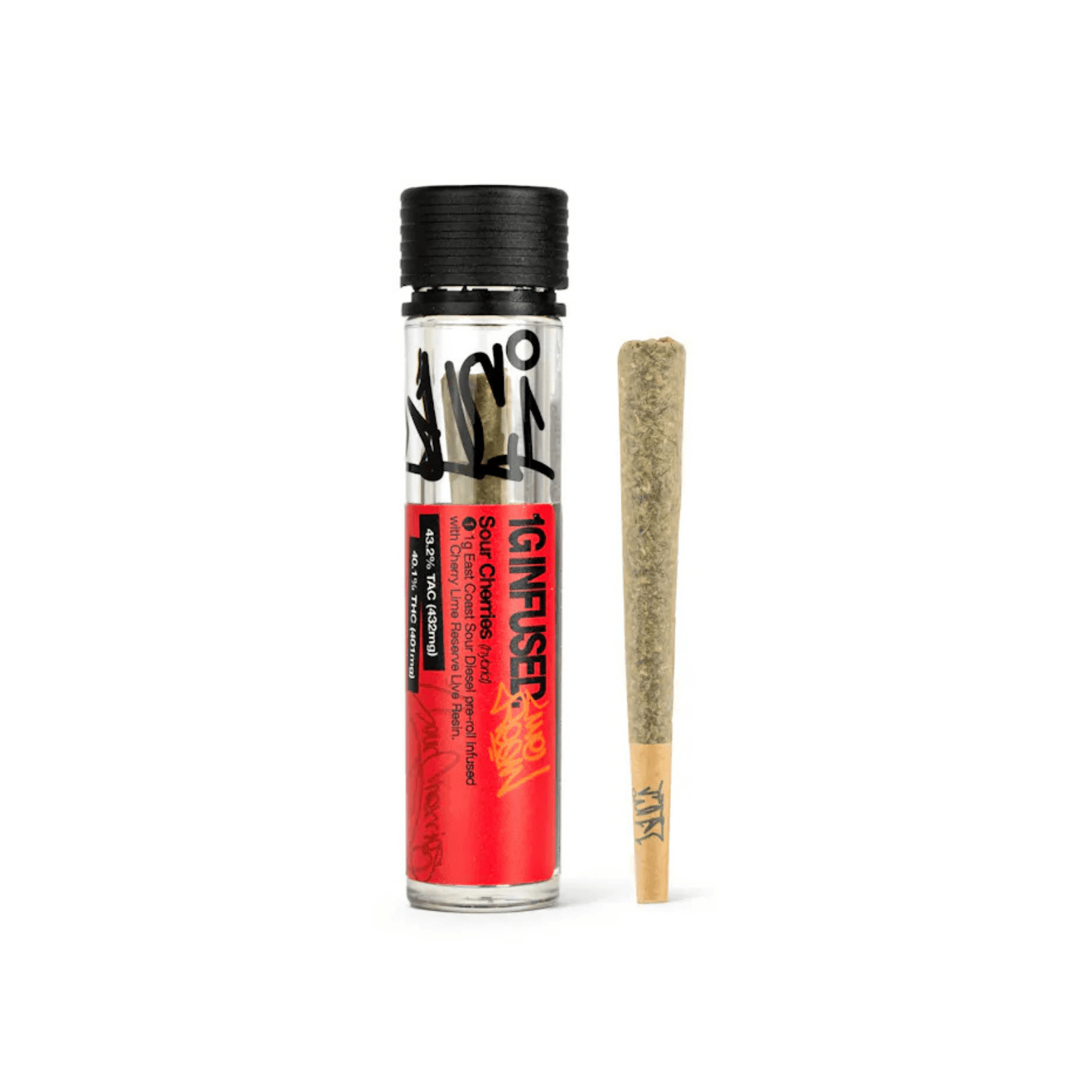 Cherries Live Resin Infused Preroll