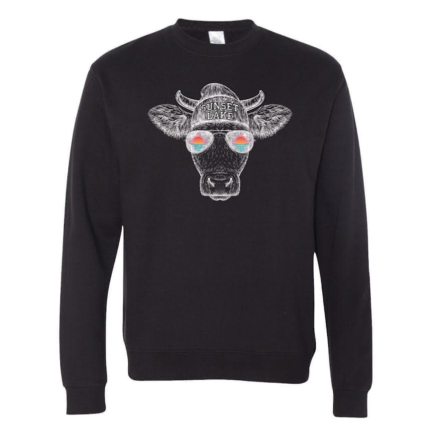 Apparel Cow Crewneck Sweatshirt