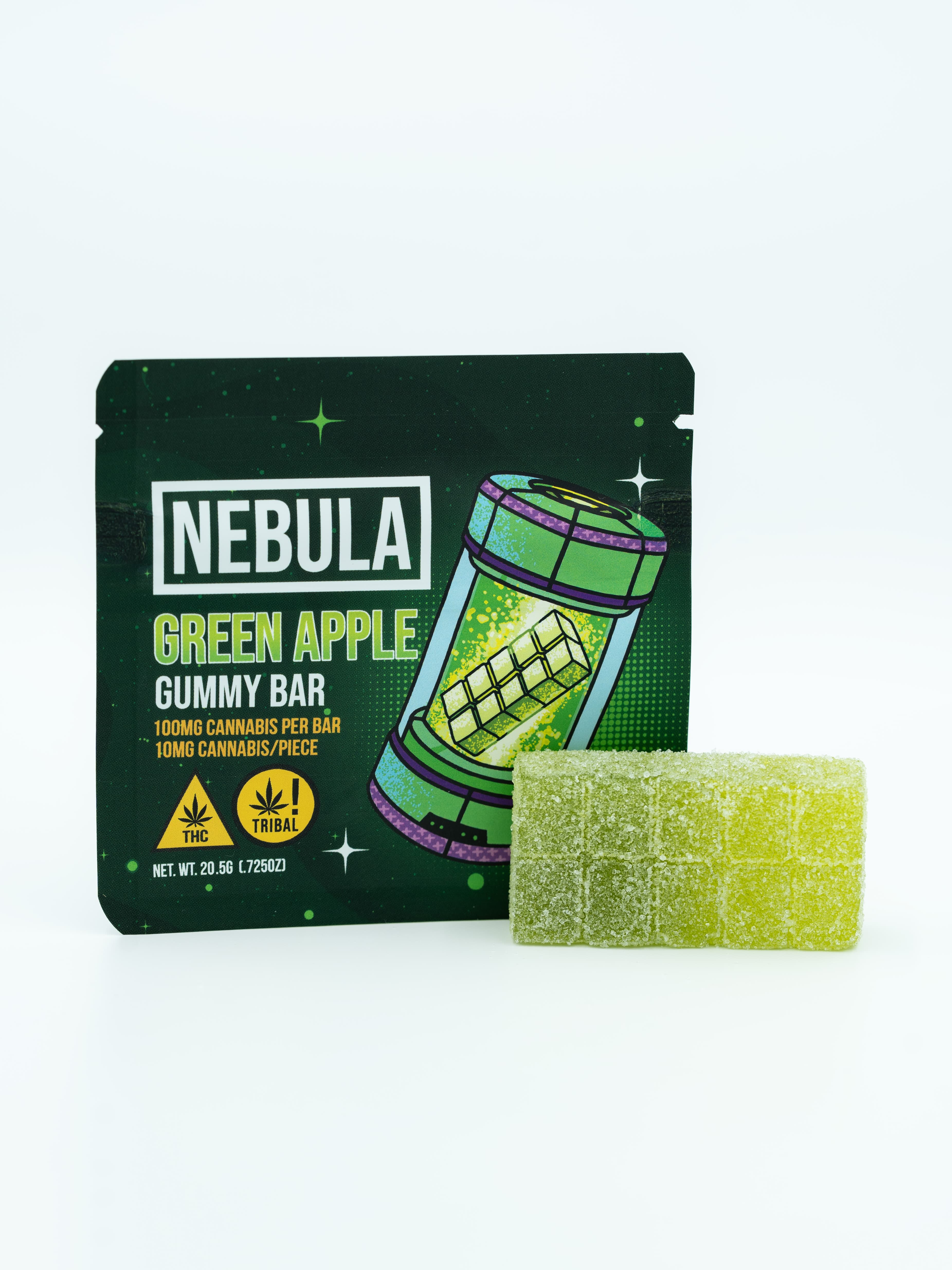 Green Apple Gummy Bar
