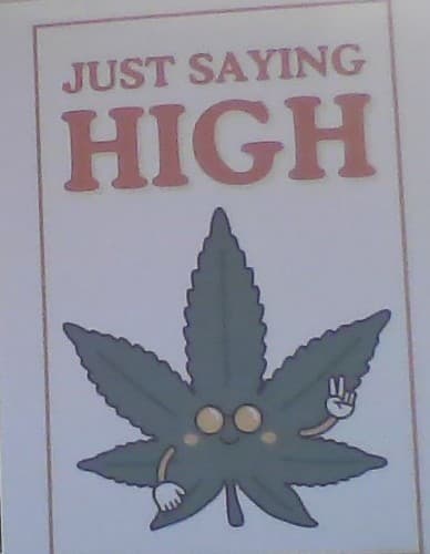 Just Saying High Card
