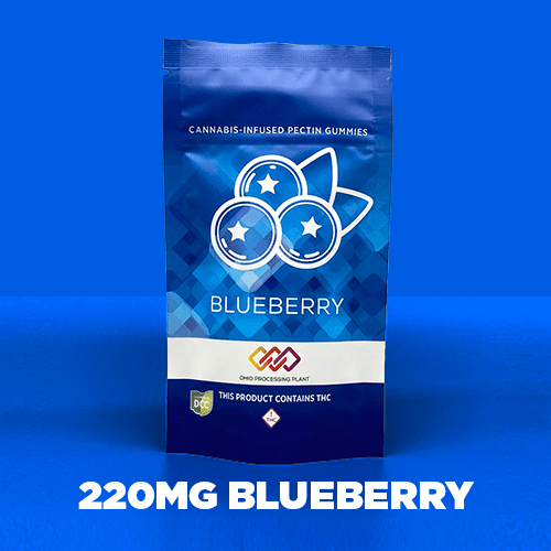 10 pack 220mg | Blueberry Gummies