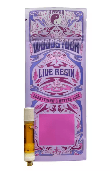 Woodstock Gelato Mints Live Resin Cartridge