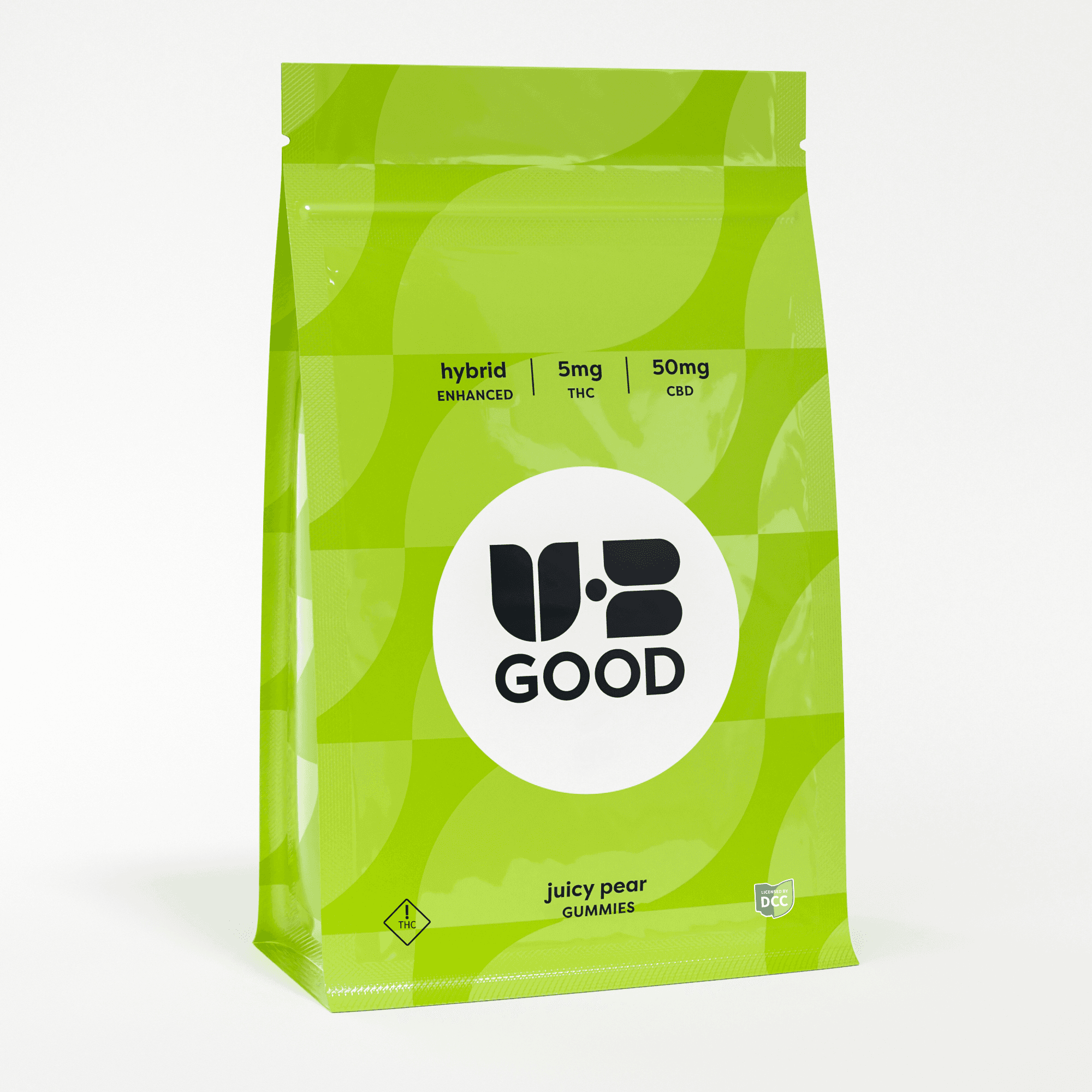 Juicy Pear 1:10 THC:CBD Go Gummies (20Pk)