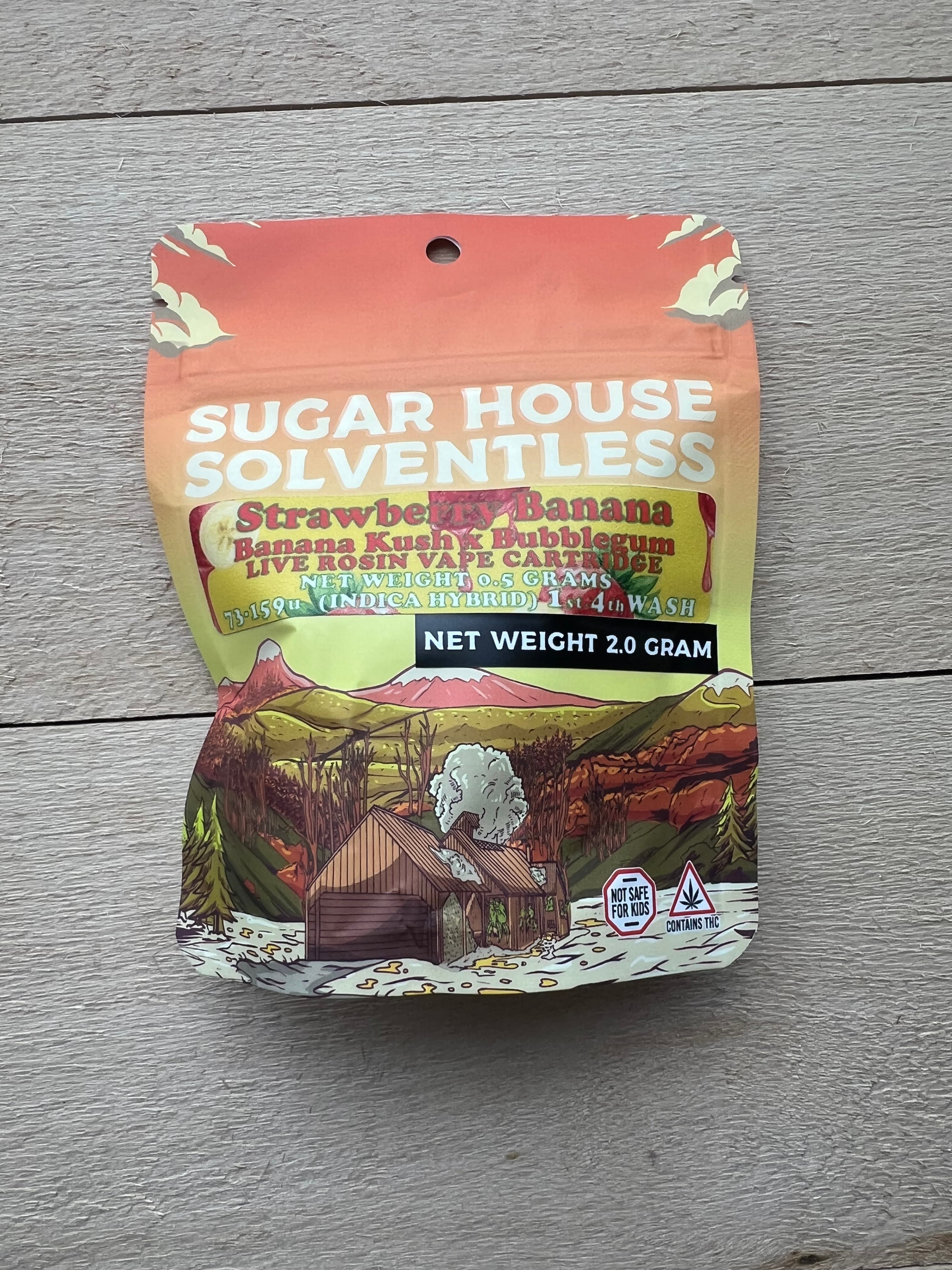 Strawberry Banana Live Rosin