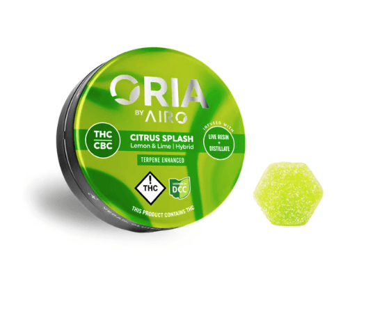 Citrus Splash + CBC - Live Resin Gummies - 100mg (10pk) - Hybrid