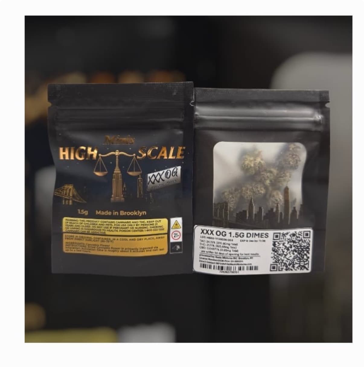 Xxx Og 1.5g Indoor Flower