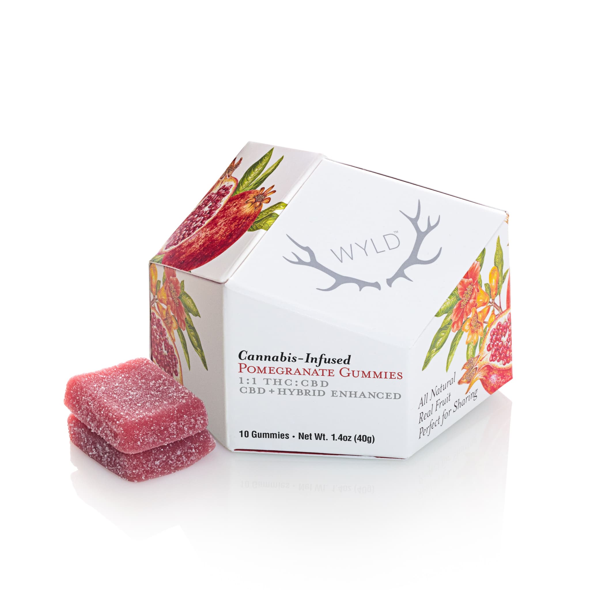 Pomegranate 1:1 CBD | Gummies | 100mg