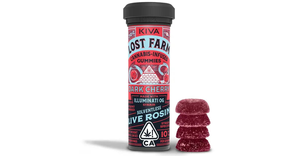 Edible Gummies Dark Cherry Illuminati