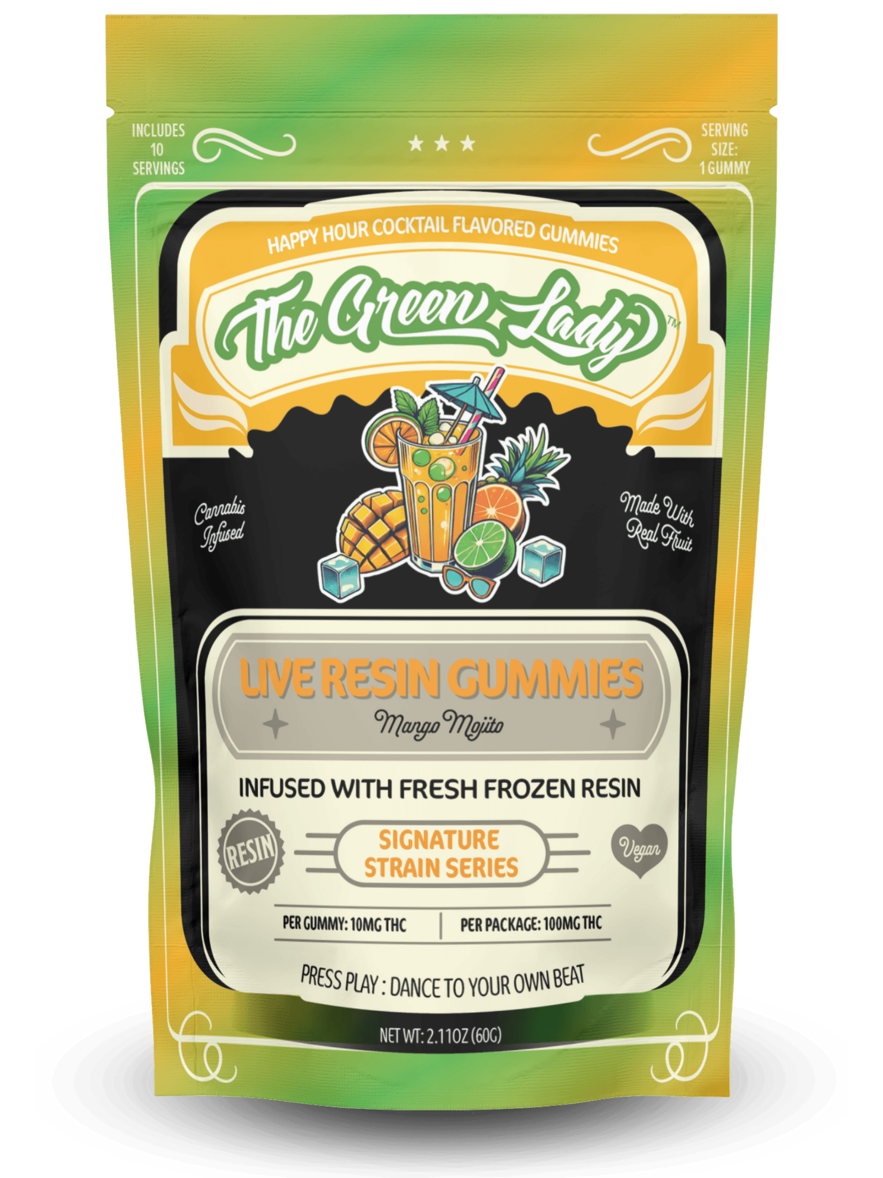 Mojito 10pk Live Resin Gummies