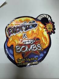 Exotics Terp Bombs Black Runtz